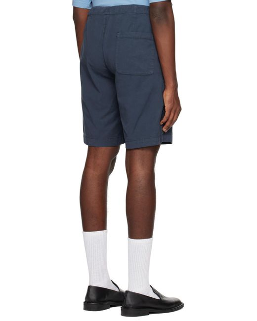 Aspesi Blue Navy Bermuda Shorts for men