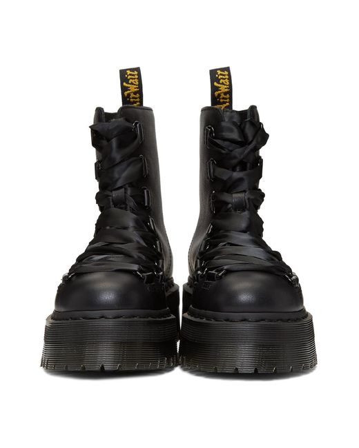 Dr. Martens Black Trevonna Boots | Lyst