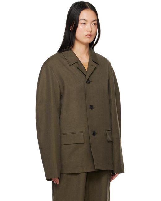 Lemaire Brown Half Coat