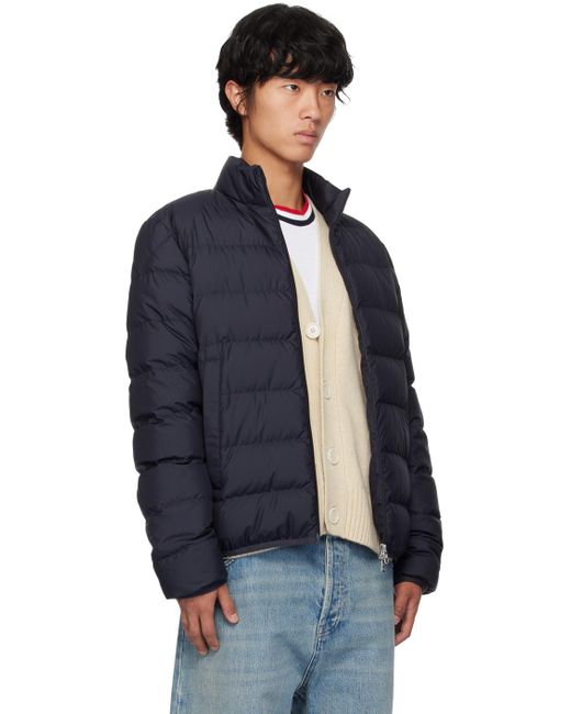 Moncler Blue Baudinet Down Jacket for men