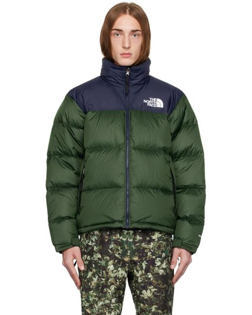 The North Face Green 1996 Retro Nuptse Padded Jacket for men