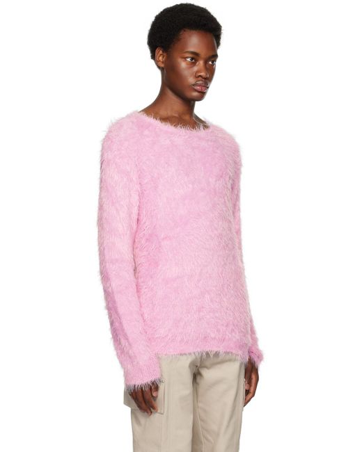 1017 ALYX 9SM Pink Crewneck Sweater for men