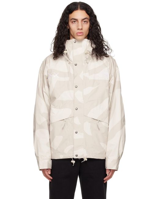 The North Face Natural Off-white Kaws Edition 1986 Mountain Jacket for men