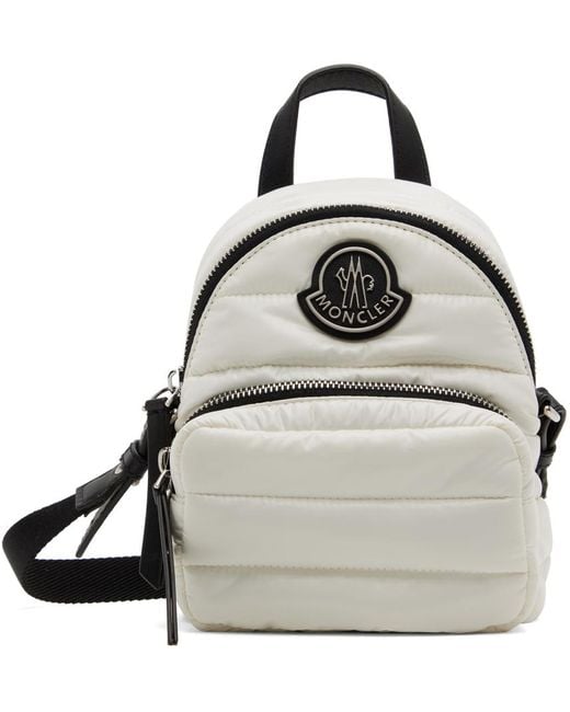 Moncler Black White Kilia Small Crossbody Bag