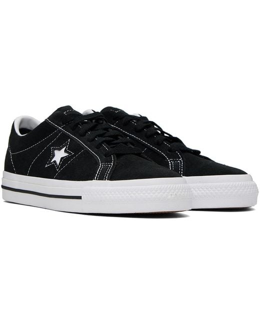 Converse Black One Star Suede Low-top Trainers for men
