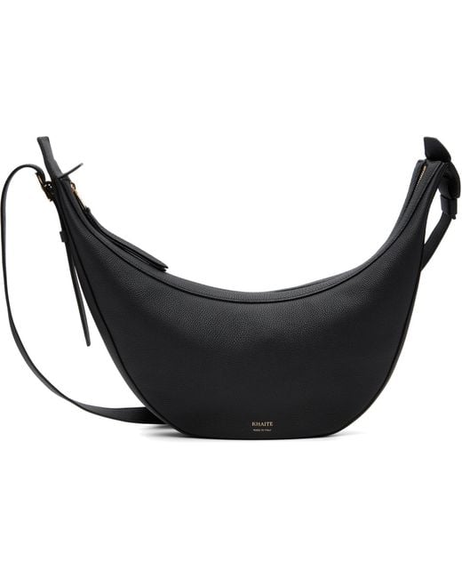 Khaite Black Small Augustina Crossbody Bag