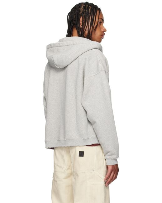 Enfants Riches Deprimes Classic Logo Hoodie in Gray for Men | Lyst
