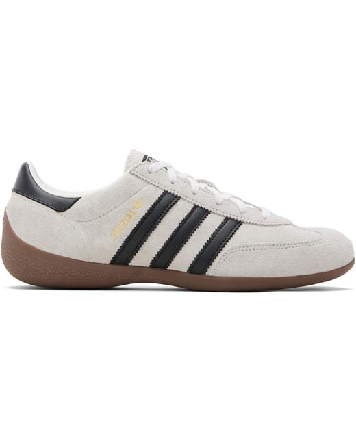 Adidas Originals Black Taupe Handball Spezial Lo Pro Sneakers for men