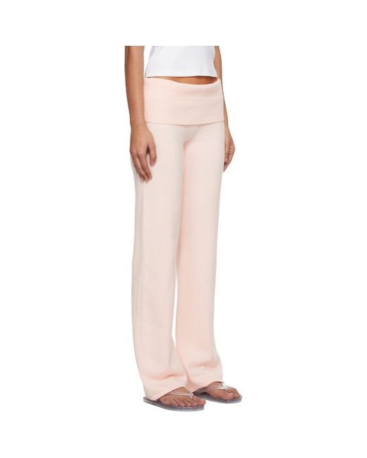 Skims Multicolor 'Sweater Knits' Foldover Lounge Pants
