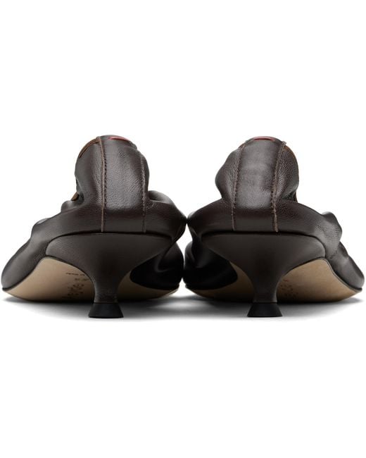Aeyde Black Hermia Heels