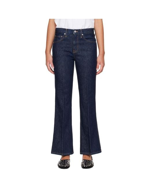Khaite Blue Clara Jeans
