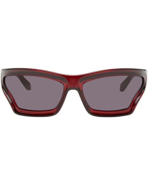 Loewe Black Arch Mask Sunglasses for men