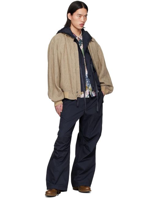 Engineered Garments Blue Over Trousers for men