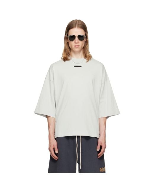 Fear Of God Gray Merch T-Shirt for men