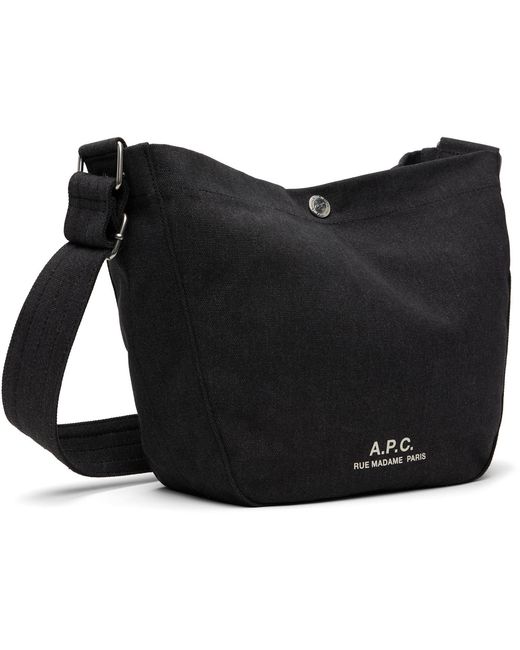A.P.C. Black Journal Satchel