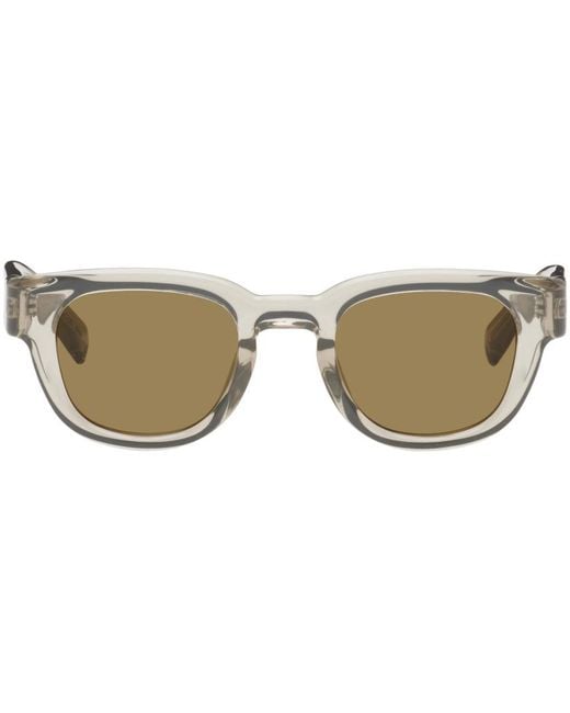 Saint Laurent Black Beige Sl 675 Sunglasses for men