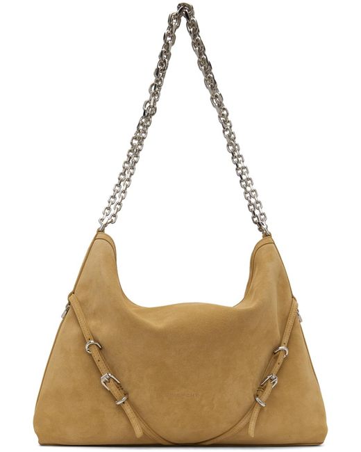 Givenchy Brown Tan Medium Voyou Chain Bag