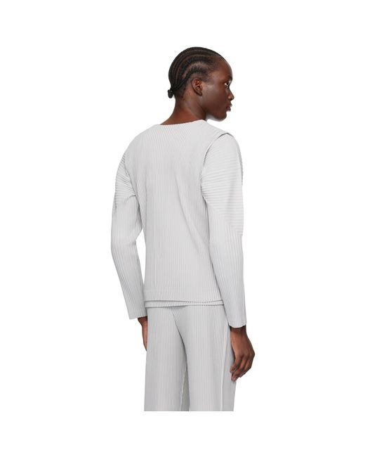 Homme Plissé Issey Miyake Black Basics Vest for men