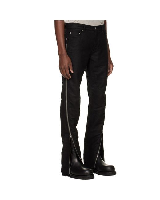 Rick Owens Black Tower Vega Jeans for men