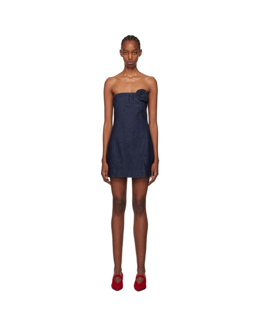 THE GARMENT Black Eclipse Denim Minidress