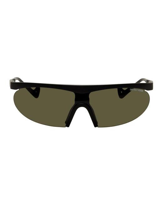 District Vision Black Koharu Sunglasses for men