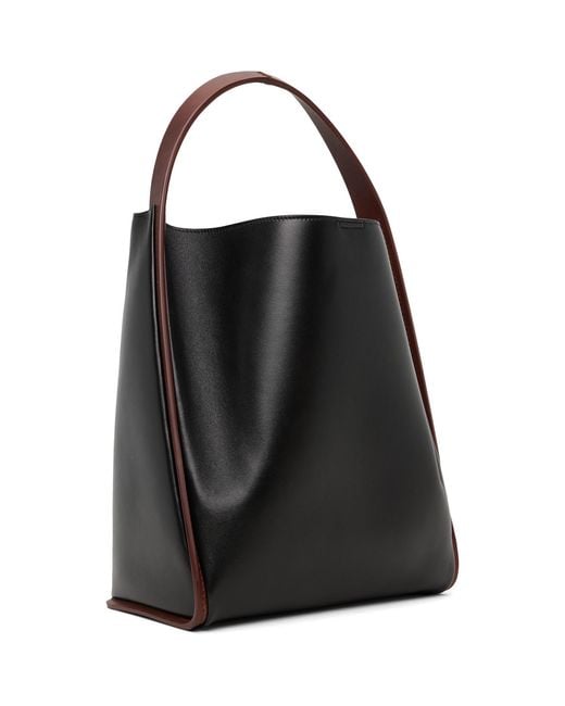 Jil Sander Black Pivot Tote