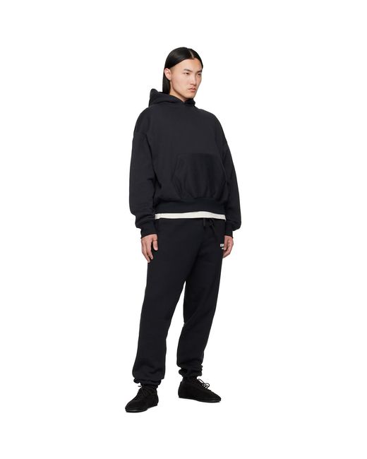 Fear Of God Black Classic Hoodie for men