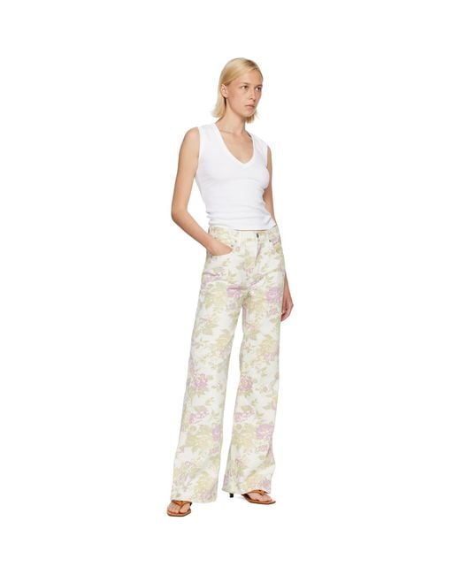 Citizens of Humanity Natural Off- & Kimberly 70's Flare Jeans
