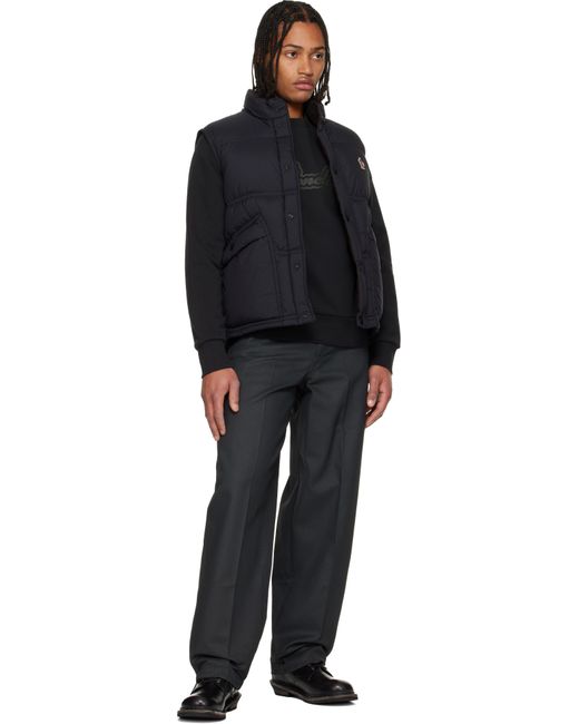 Moncler Black Aul Down Vest for men