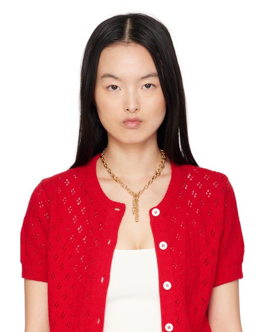 Laura Lombardi ゴールド Lega ネックレス Natural