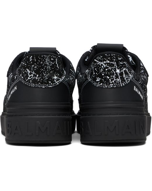 スニーカー BALMAIN 'B-Court Skate' sneakers B-Court Puffy Skate sneakers in calfskin and suede - Men