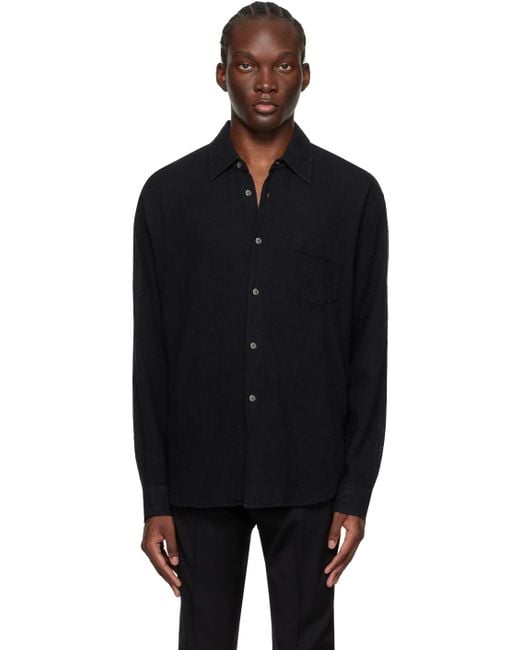 Our Legacy Black Coco Shirt for men