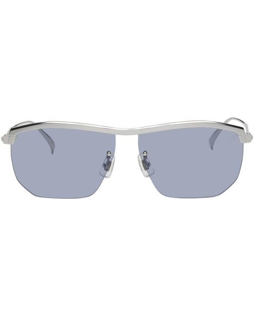 Dunhill Metallic Rimless Sunglasses for men
