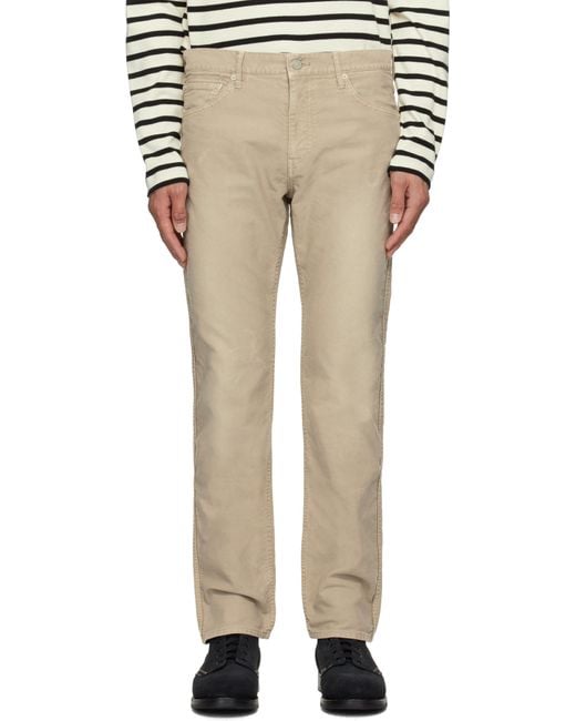 Visvim Natural Fluxus 19 G.Cords Jeans for men