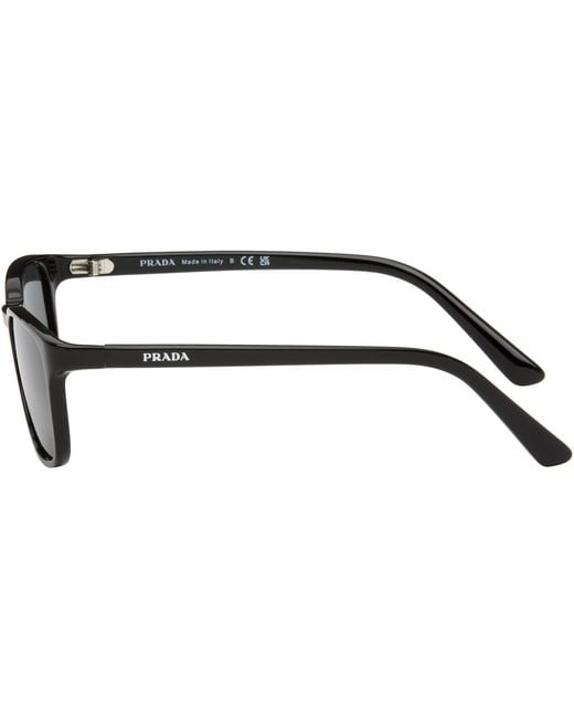 Prada Gray Pr D13Su Sunglasses for men