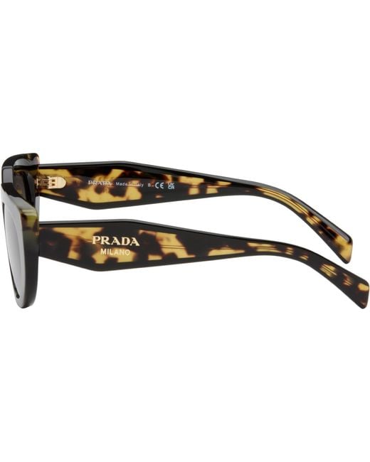 Prada Black 'Prada Logo' Sunglasses