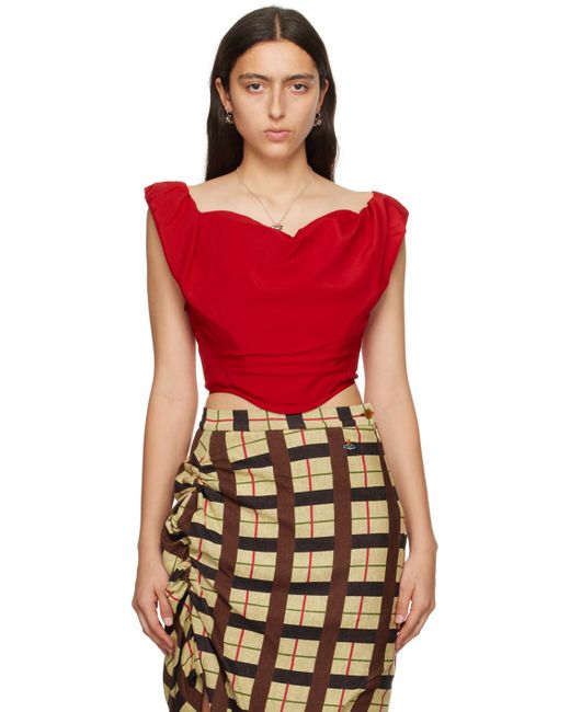 Vivienne Westwood Red Sunday Blouse