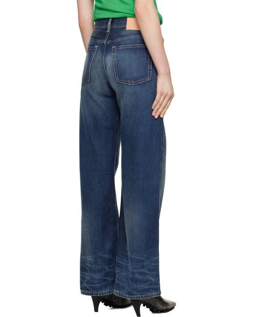 Acne Blue Loose Fit 2021F Jeans