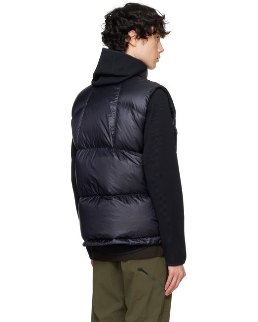 Goldwin Black Pertex Quantum Down Vest for men
