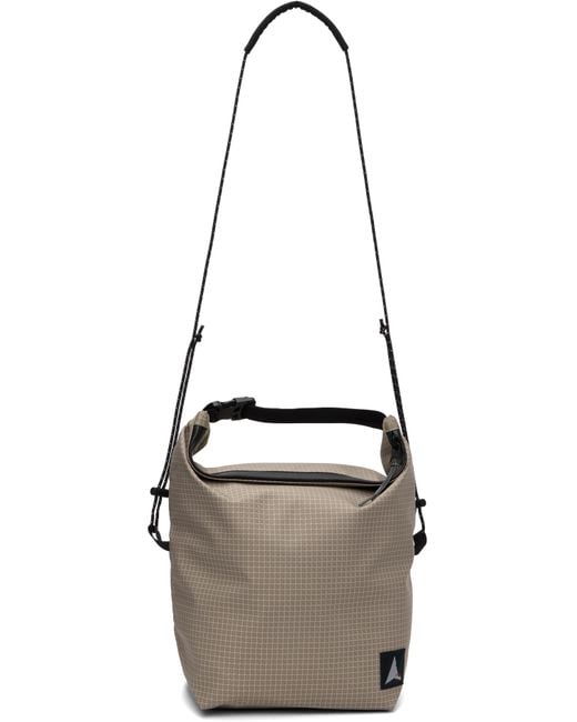 Roa Black Ripstop Dry Bag for men