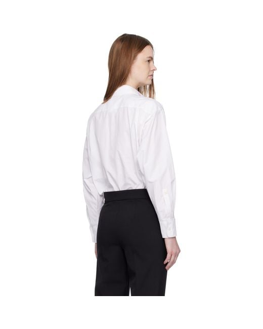 Max Mara White Mxmaere Bodysuit