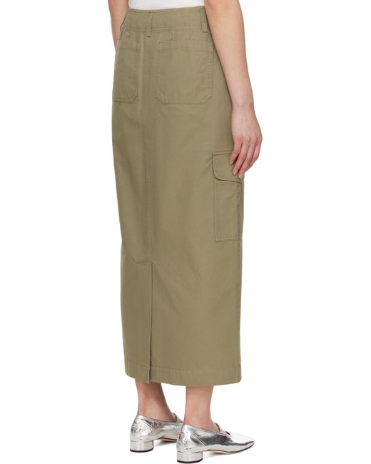 Weekend by Maxmara グリーン Calais ミディアムスカート Green