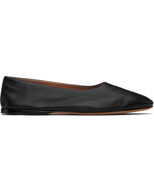 The Row Black Awar Ballerina Flats