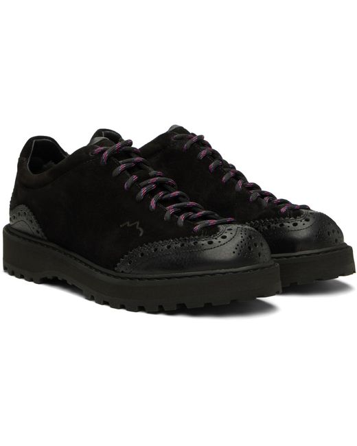 Diemme Black Ampezzo Wing Derbys for men