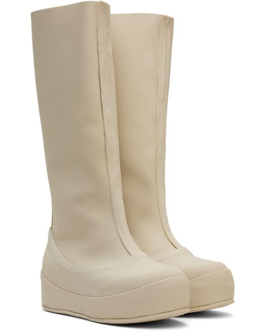 OTTOLINGER Natural Off- Rubber Tall Boots