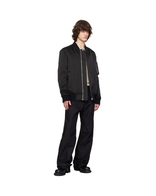 Rick Owens Black Temple Geth Jeans for men