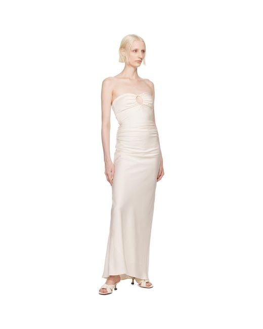 Bec & Bridge Black Off- Emilia Strapless Dress