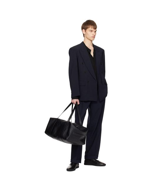 The Row Black Djon Polo for men