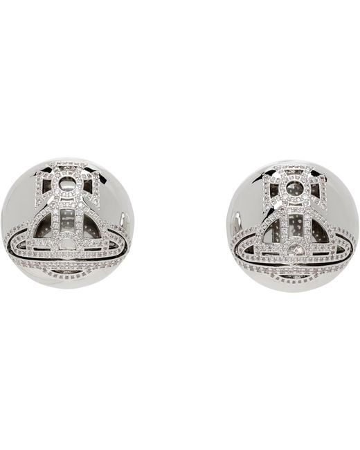 Vivienne Westwood Black Lennie Earrings