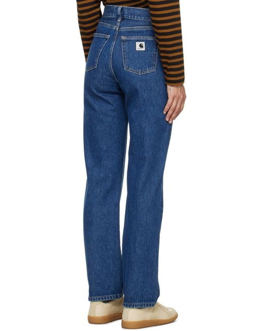 Carhartt Blue Navy Noxon Jeans